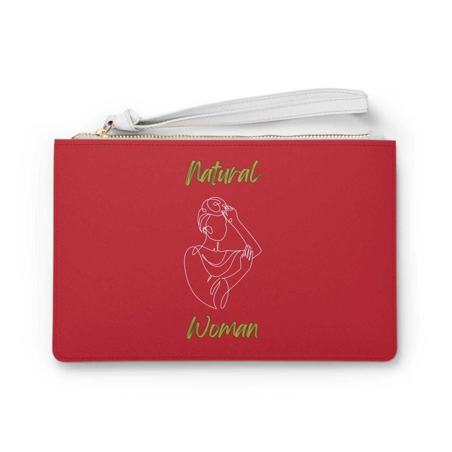 Natural Woman Style (WL) Clutch Bag DARK RED