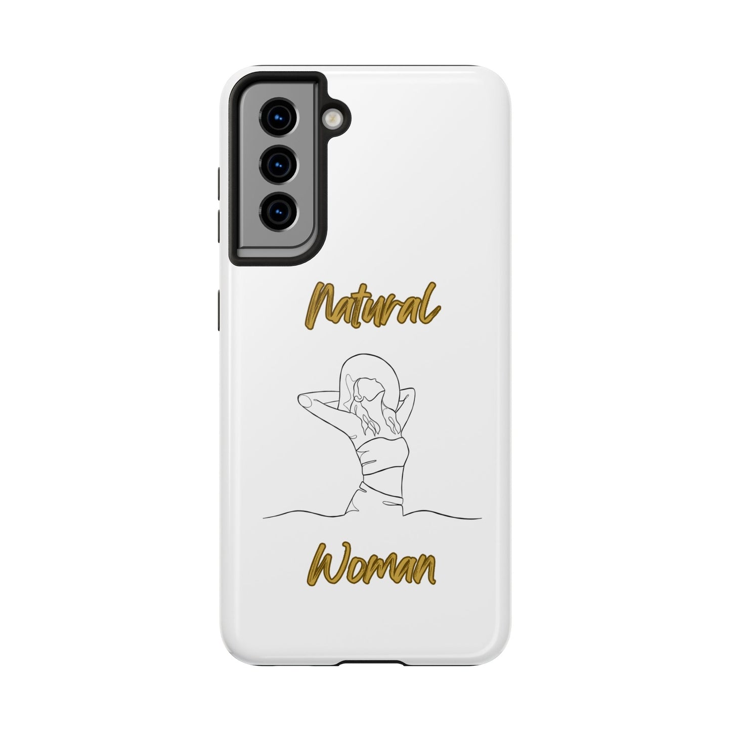 Natural Woman Sun Fun (BL)Tough Phone Cases WHITE