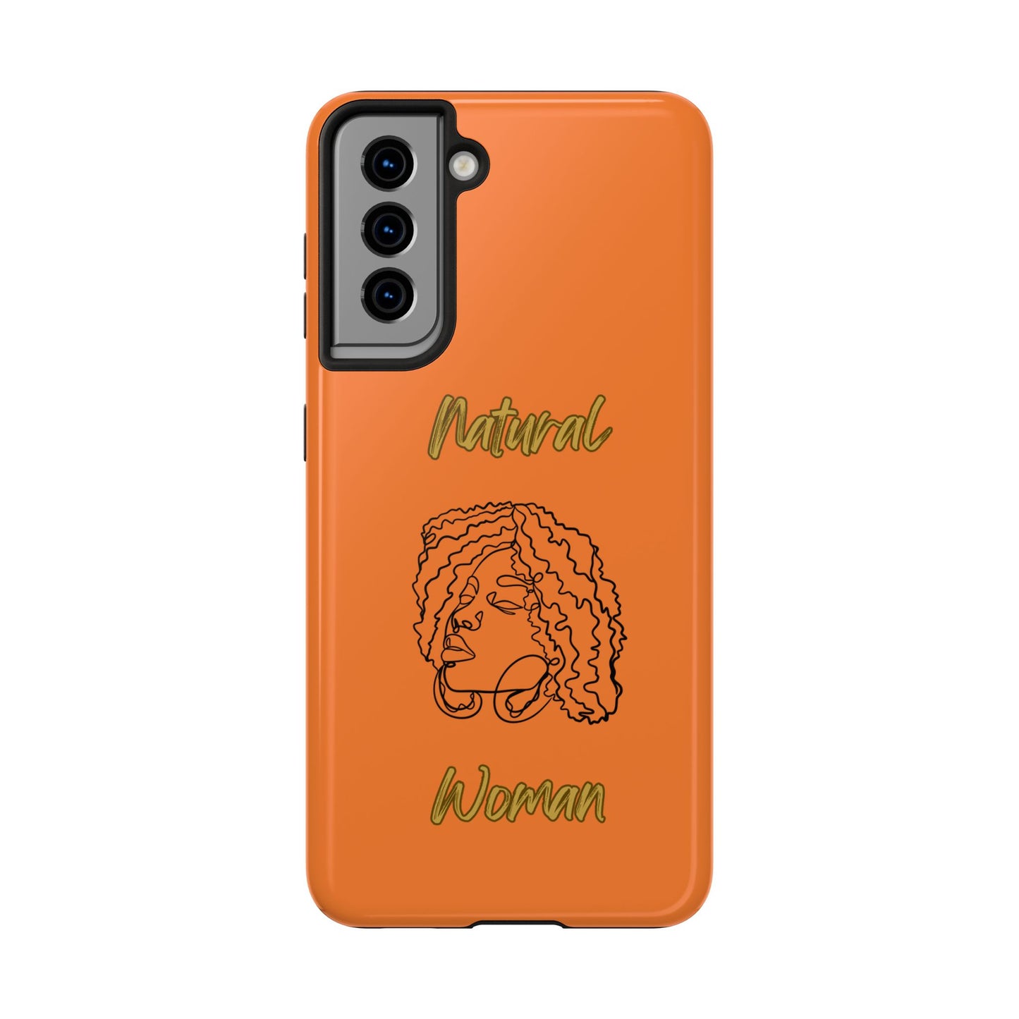 Natural Woman Naturally Me (BL)Tough Phone Cases CRUSTA