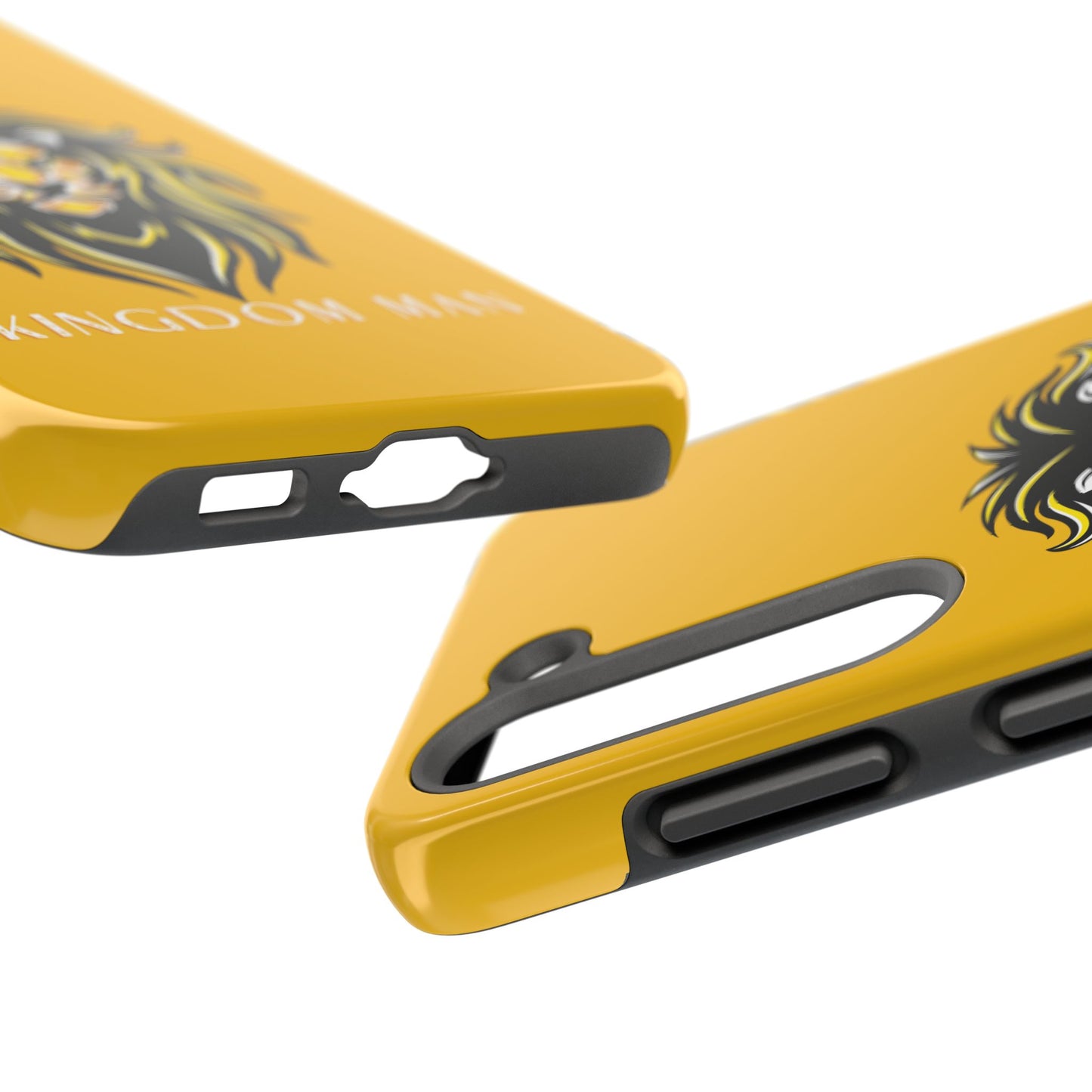 Kingdom Man (White-Gold Label) Tough Phone Case YELLOW