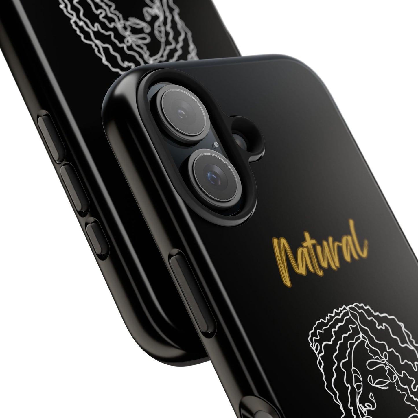 Natural Woman Naturally Me (WL)Tough Phone Cases BLACK