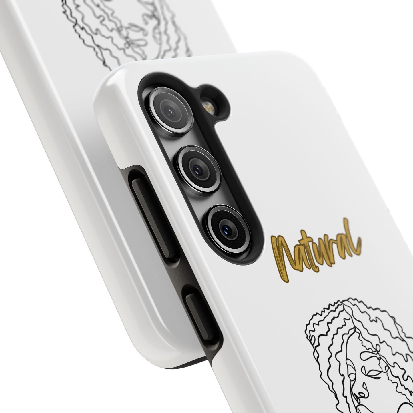 Natural Woman Naturally Me (BL)Tough Phone Cases WHITE