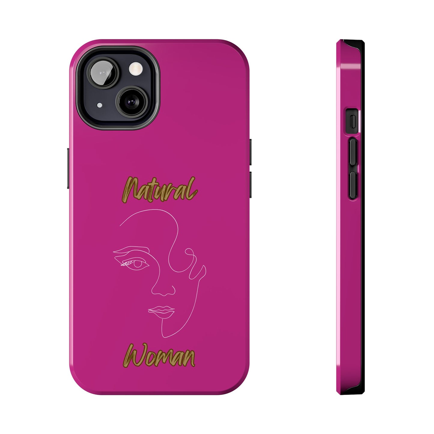 Natural Woman Looking (WL)Tough Phone Cases PINK