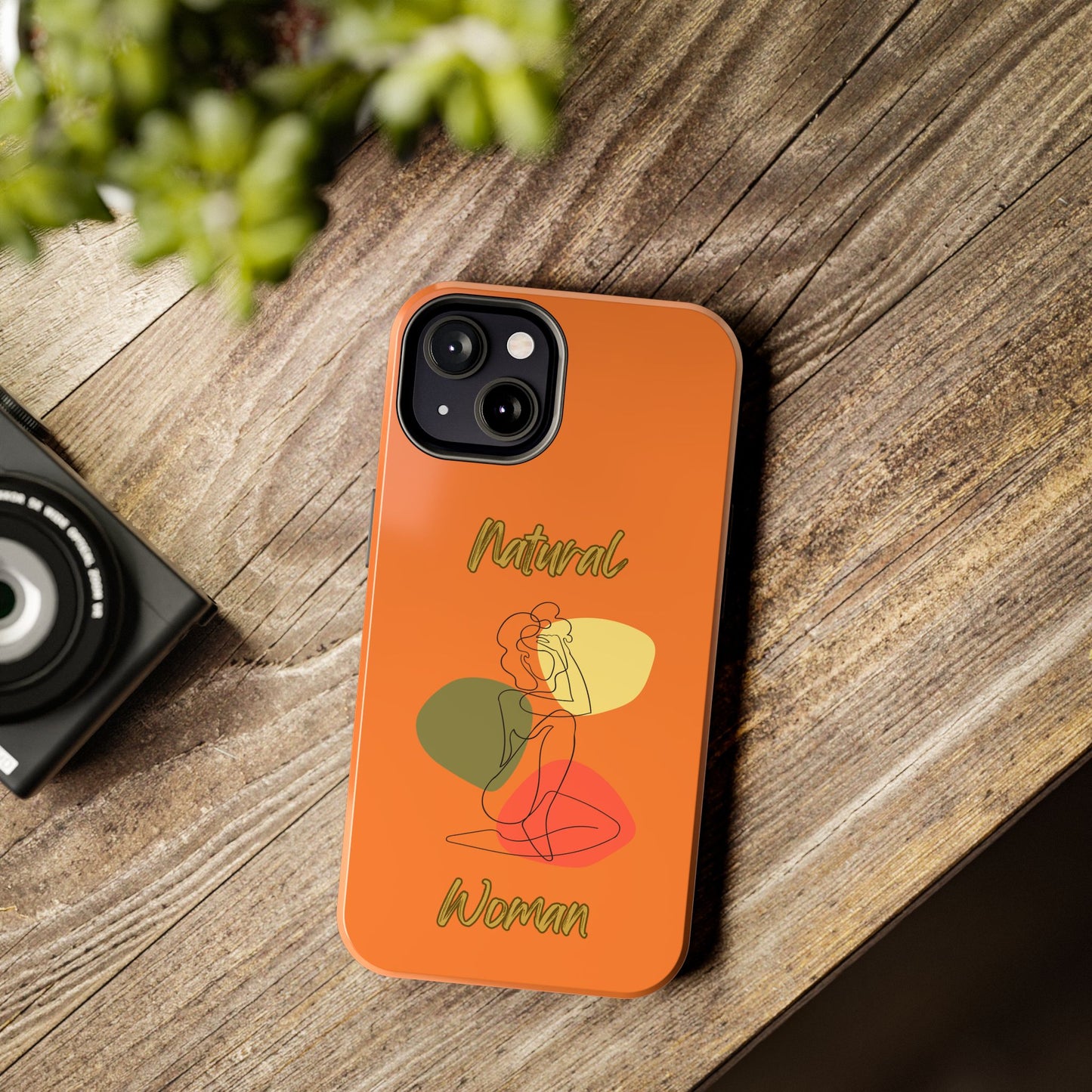 Natural Woman Colorful Pose (BL)Tough Phone Cases CRUSTA