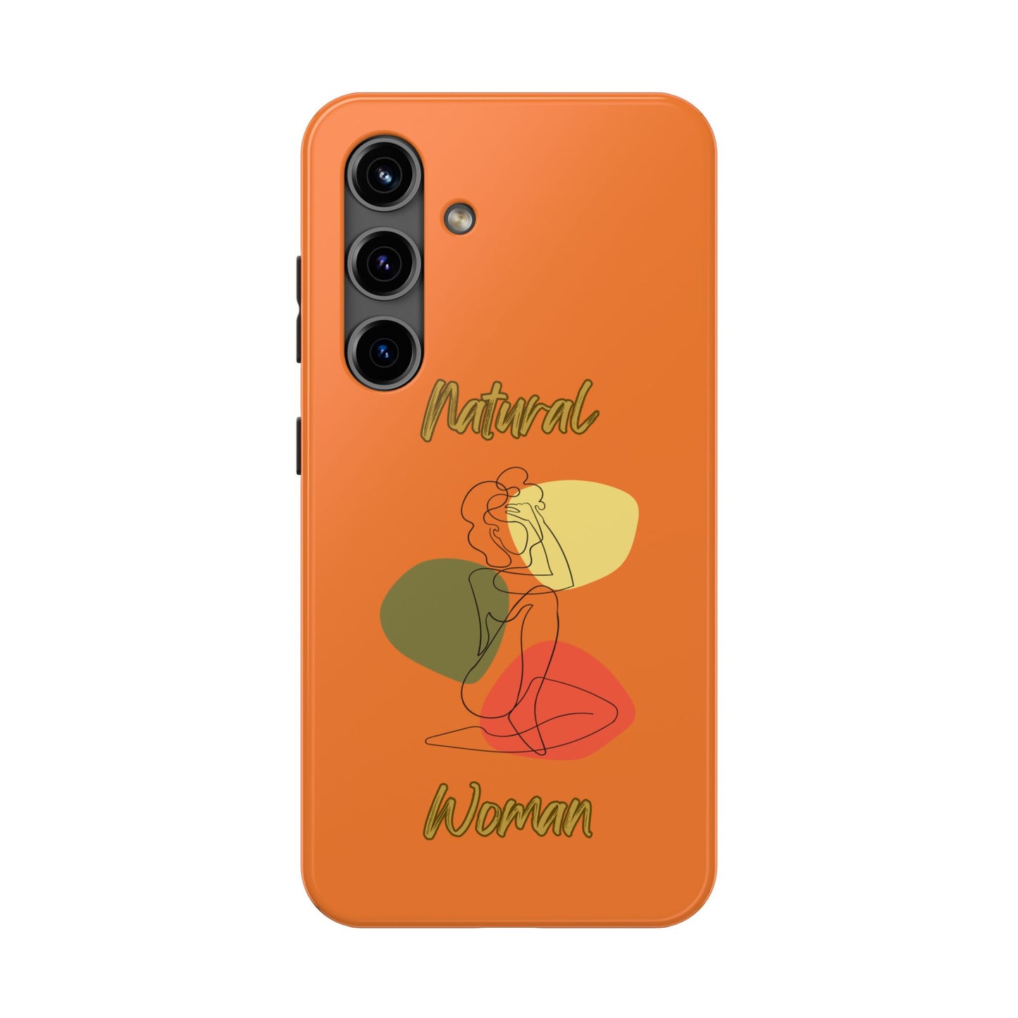 Natural Woman Colorful Pose (BL)Tough Phone Cases CRUSTA