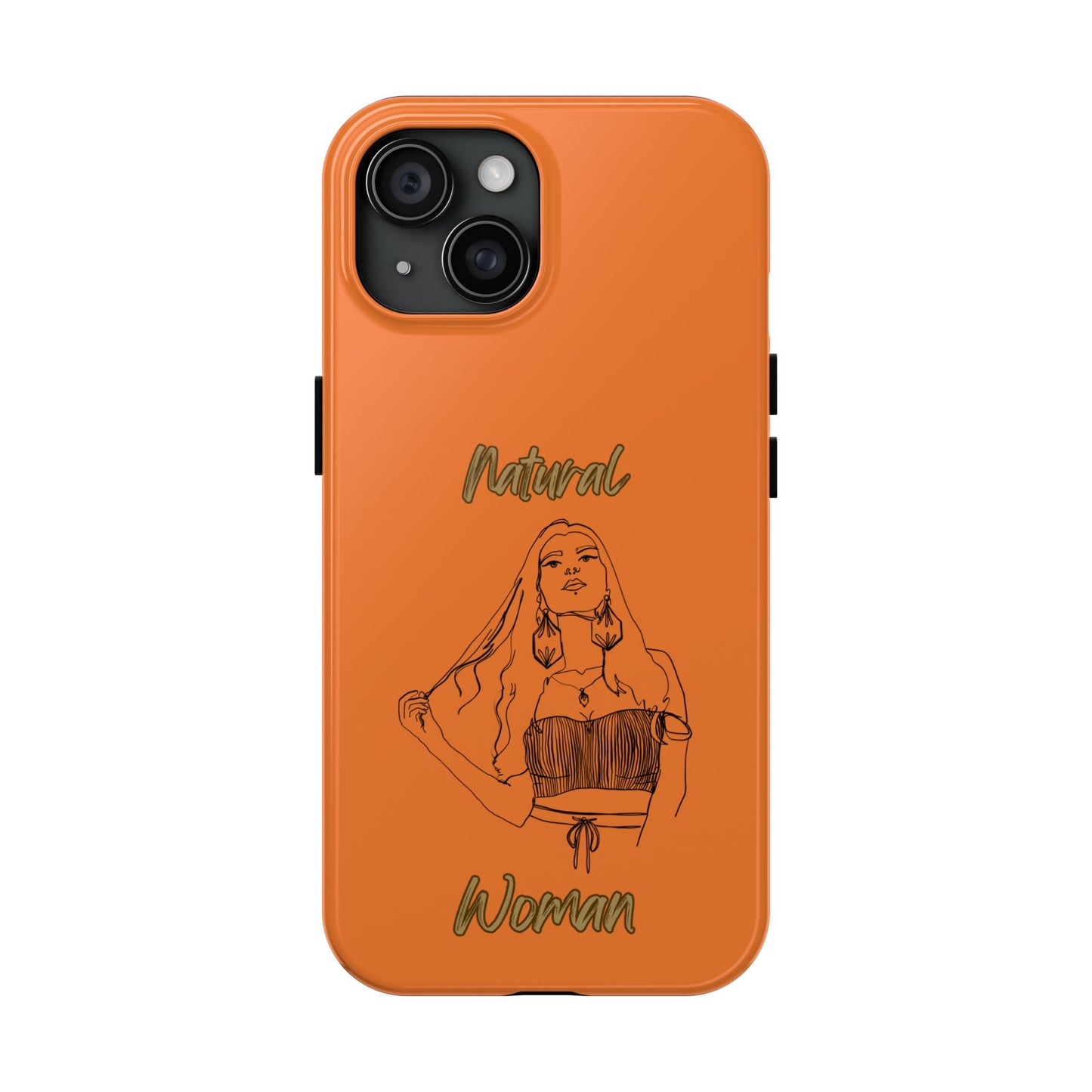 Natural Woman Thinking (BL)Tough Phone Cases CRUSTA