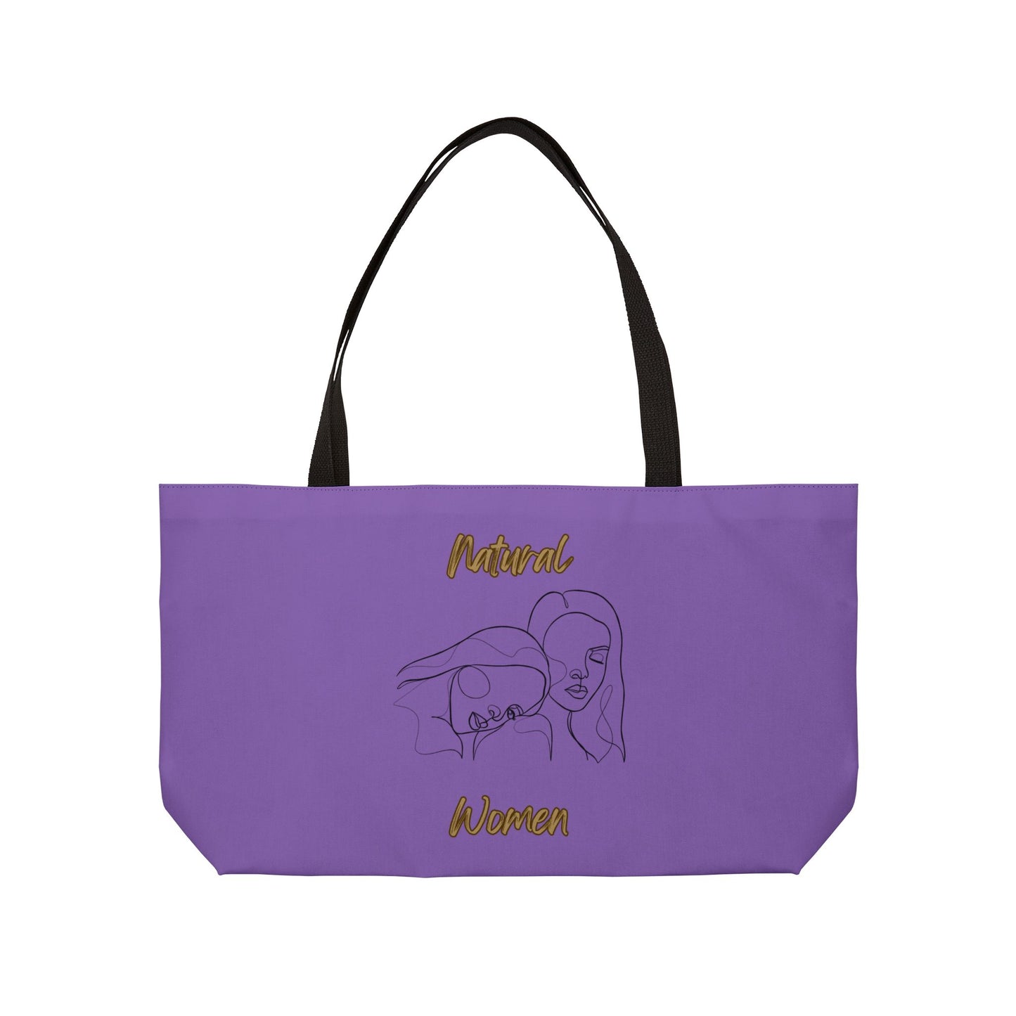 Natural Women Sisters (BL) Weekender Tote Bag LIGHT PURPLE