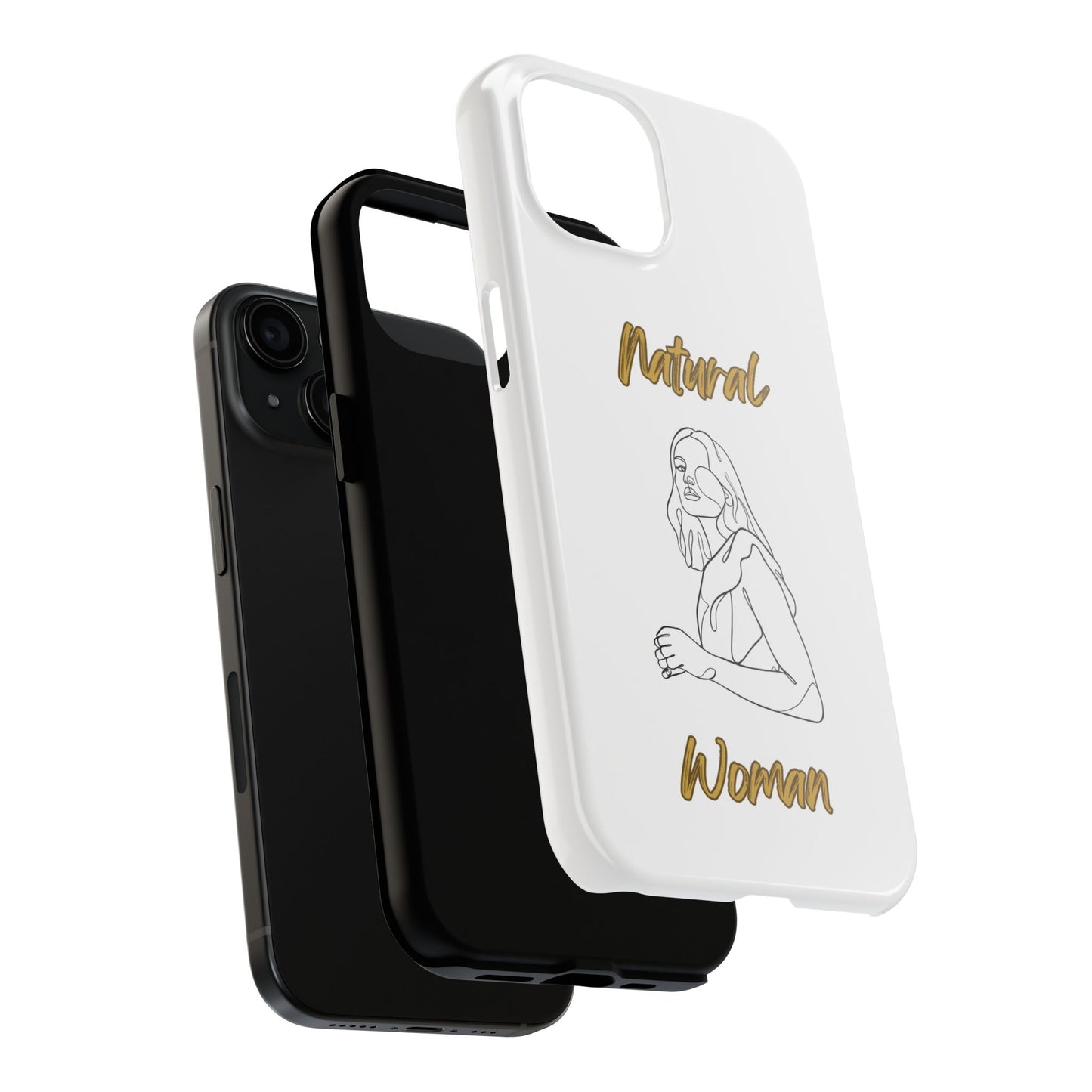 Natural Woman Care Free (BL)Tough Phone Cases WHITE