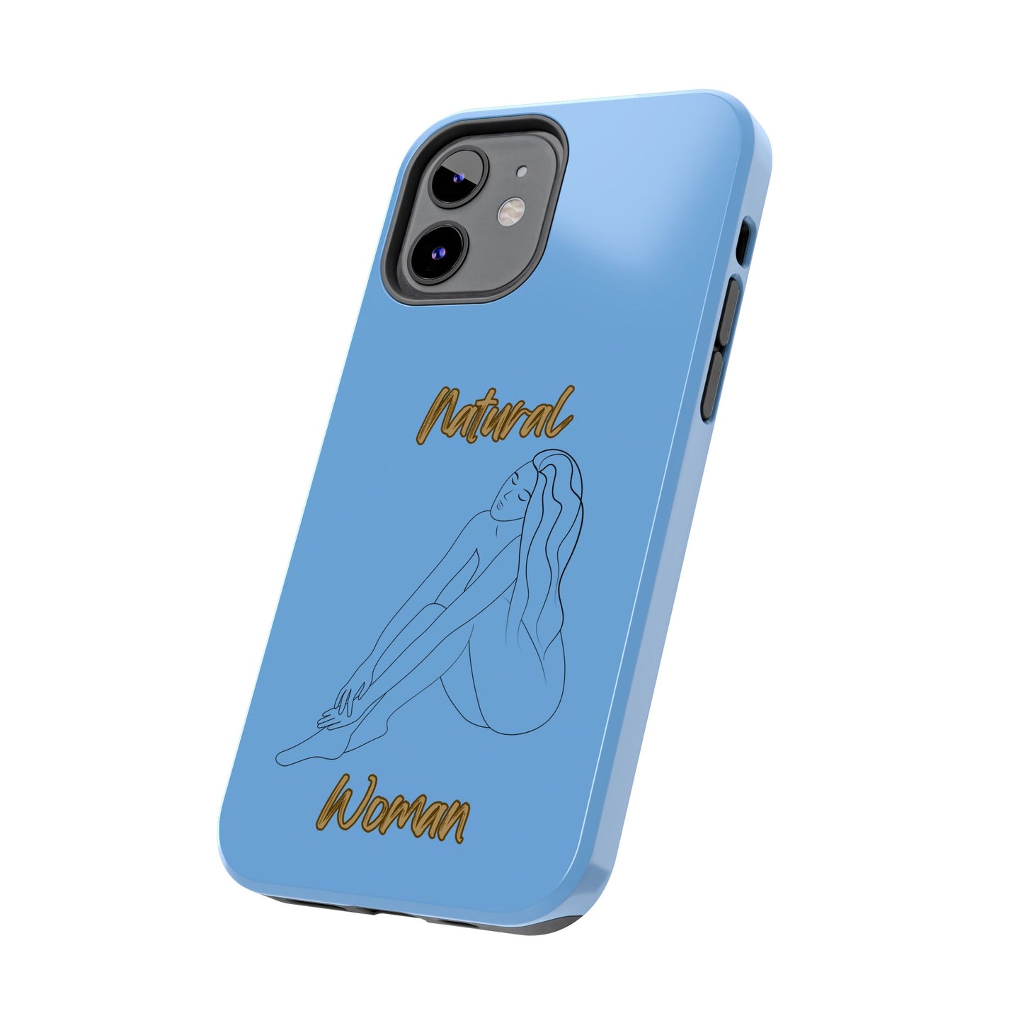 Natural Woman Beauty (BL) Tough Phone Cases LIGHT BLUE