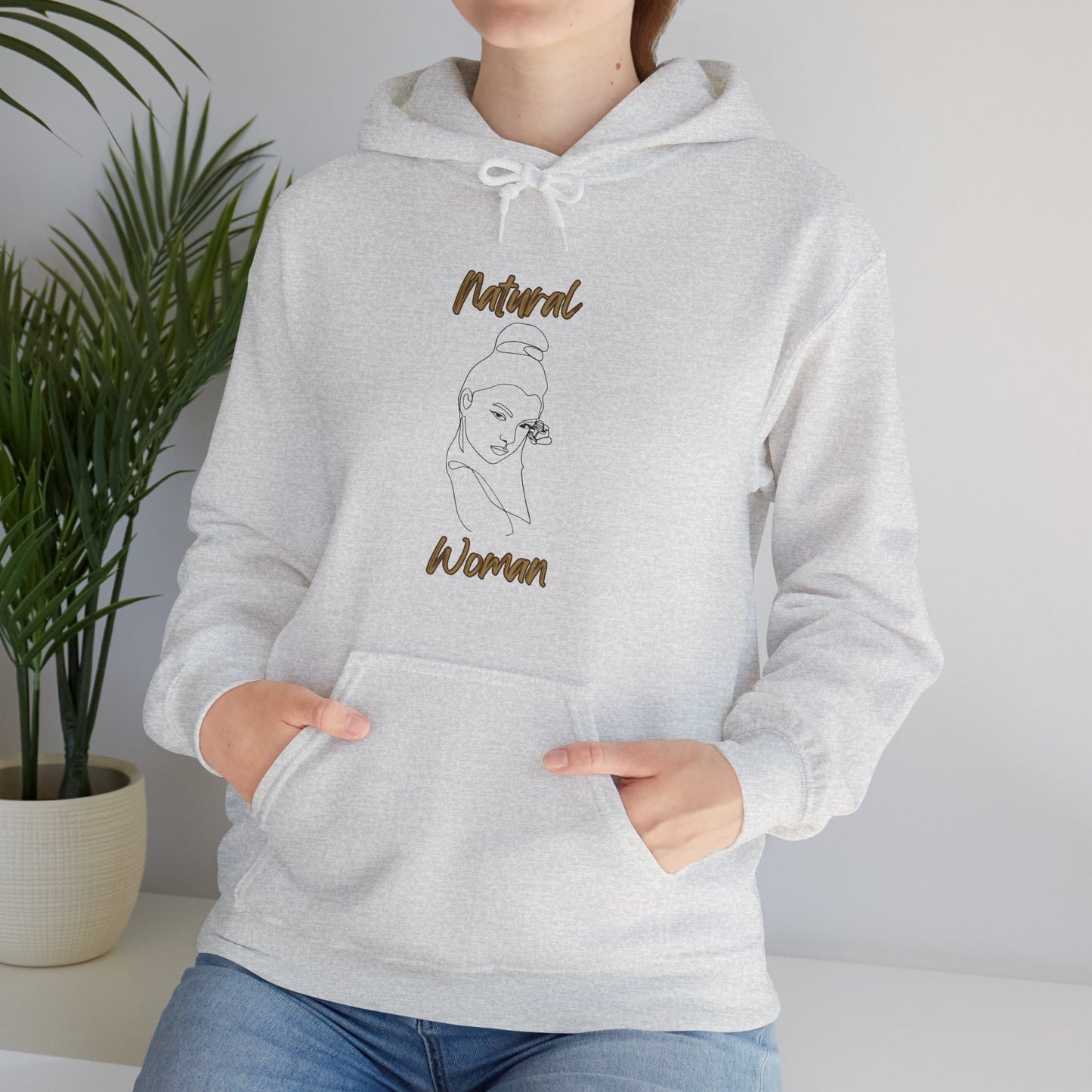 Natural Woman Sassy Bun (BL) Hoodie