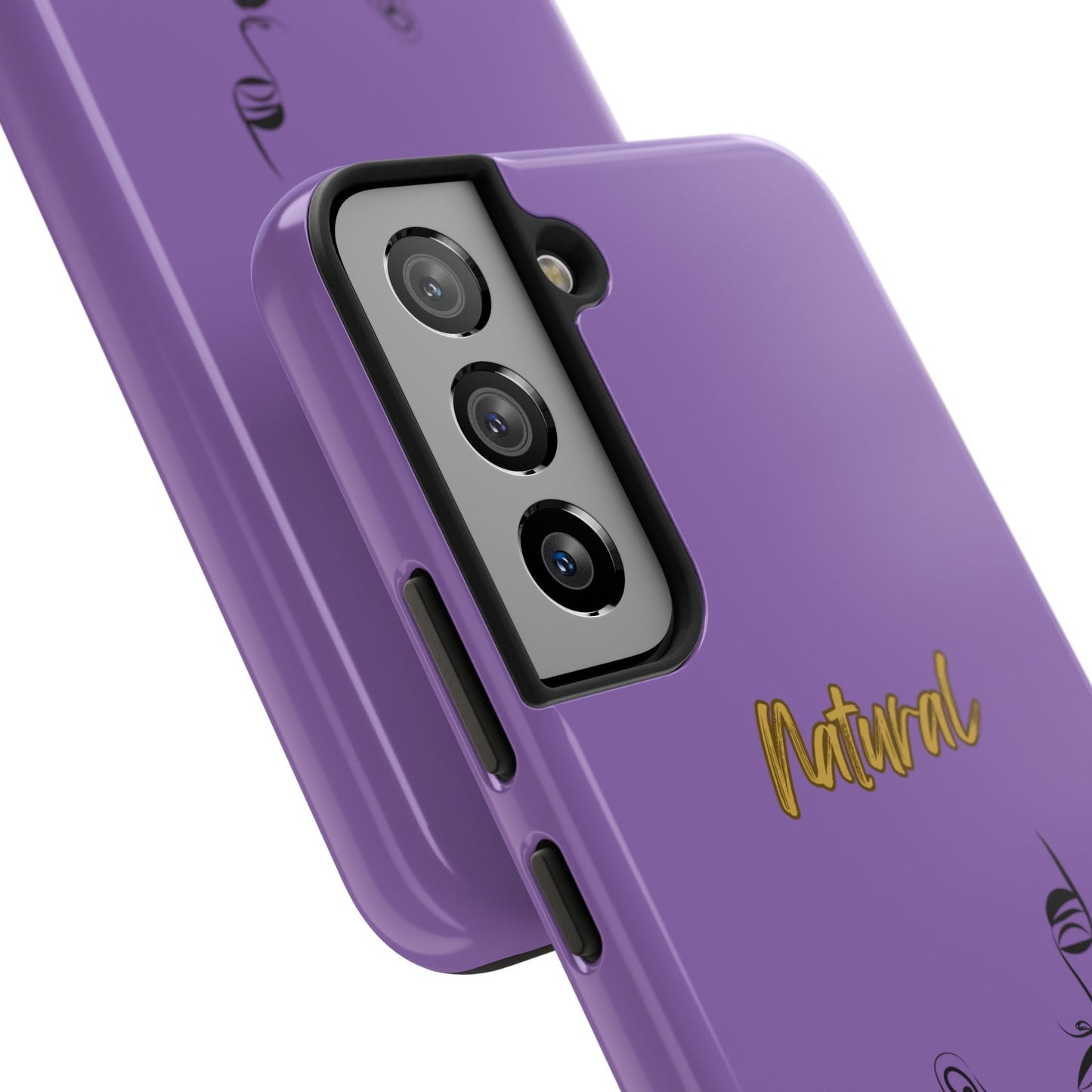 Natural Woman Music In My Soul (BL)Tough Phone Cases LIGHT PURPLE