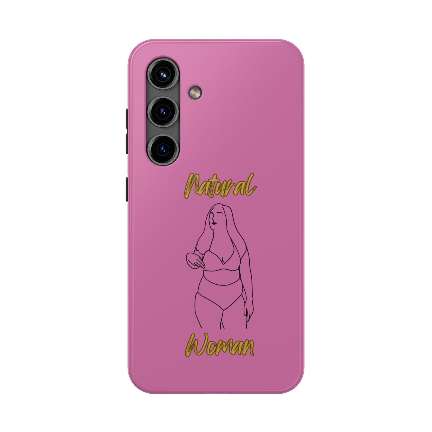 Natural Woman Full Beauty (BL)Tough Phone Cases LIGHT PINK