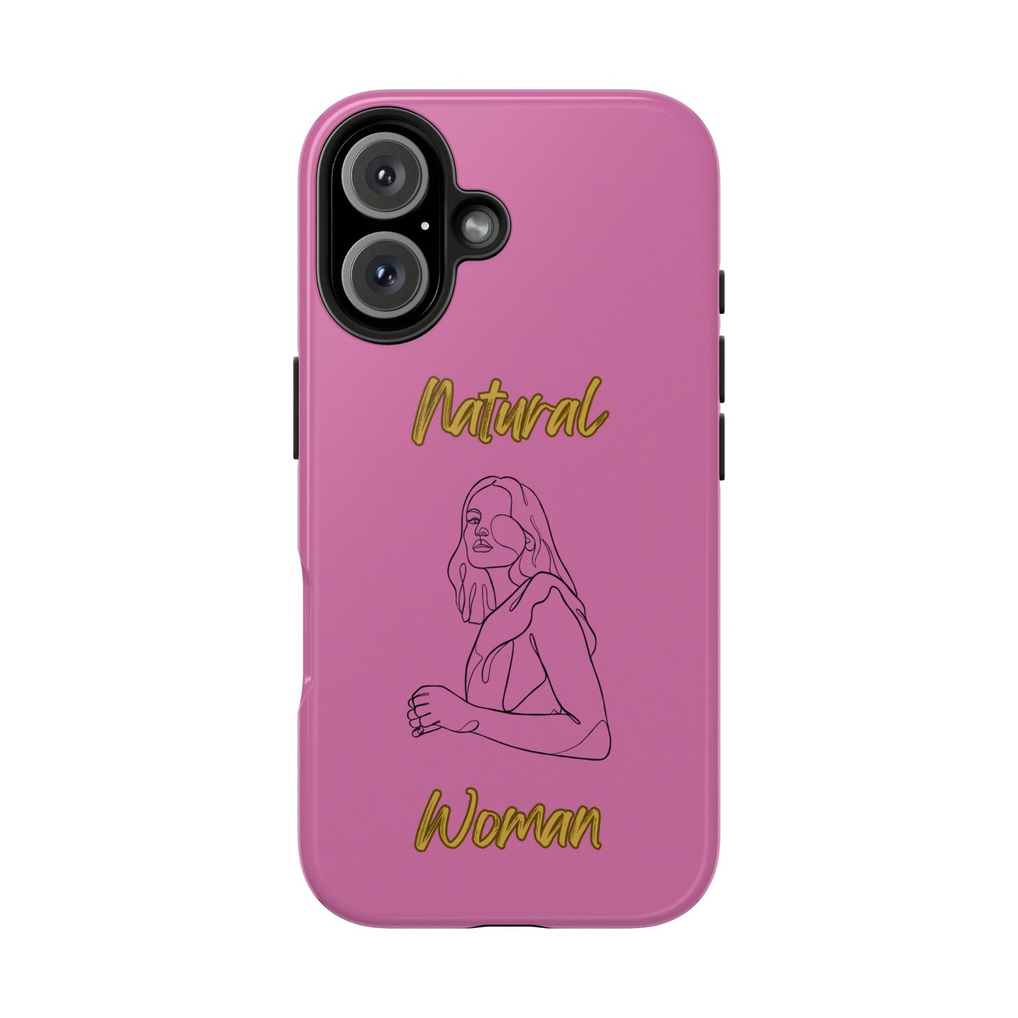 Natural Woman Care Free (BL)Tough Phone Cases LIGHT PINK