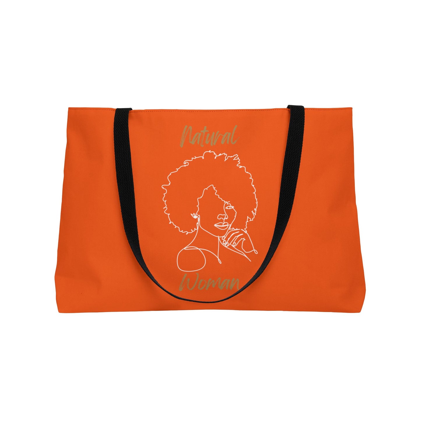 Natural Woman The Look (WL) Weekender Tote Bag ORANGE