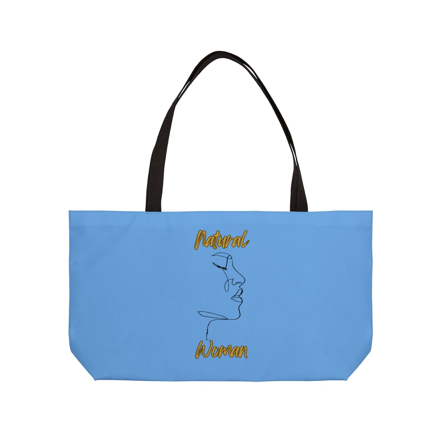 Natural Woman Timeless (BL) Weekender Tote Bag LIGHT BLUE
