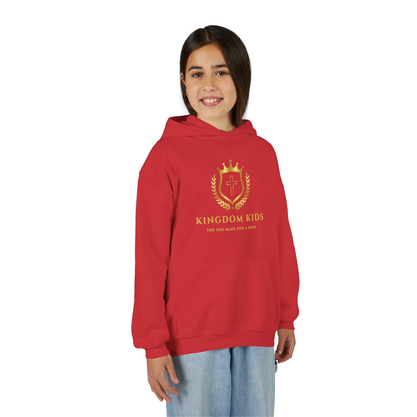Kingdom Kids Crown Hoodie - Youth Heavy Blend Sweatshirt