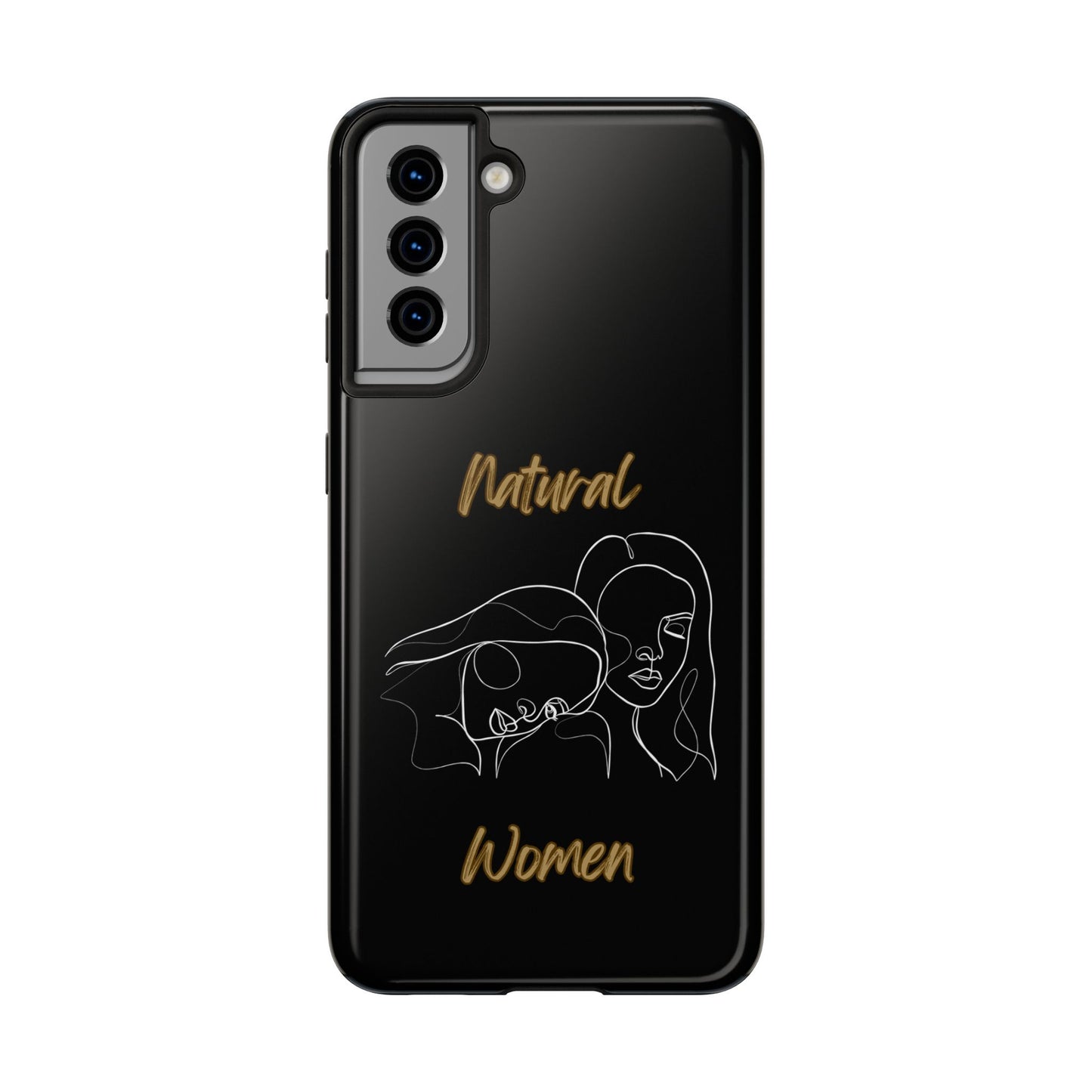 Natural Woman Sisters (WL)Tough Phone Cases BLACK