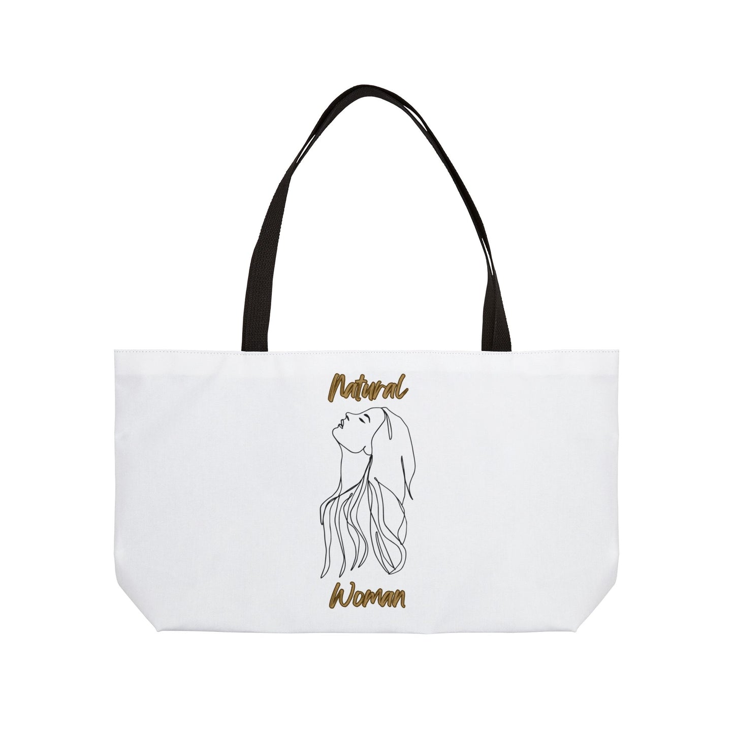 Natural Woman Appreciation (BL) Weekender Tote Bag WHITE