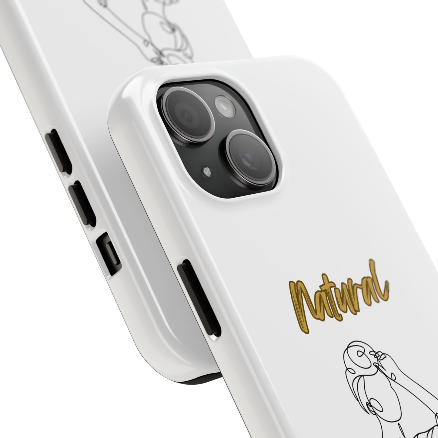 Natural Woman Style (BL)Tough Phone Cases WHITE
