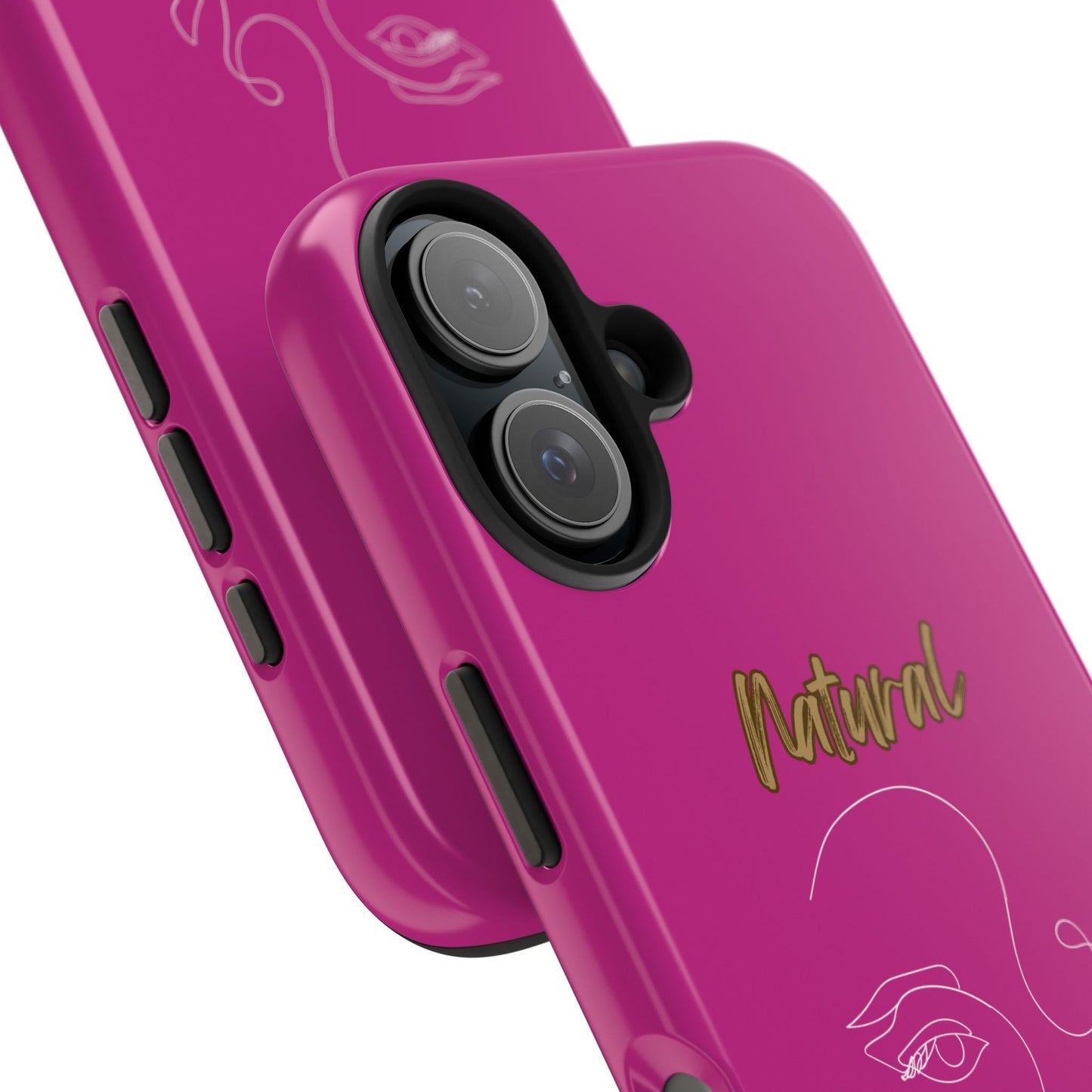 Natural Woman Looking (WL)Tough Phone Cases PINK