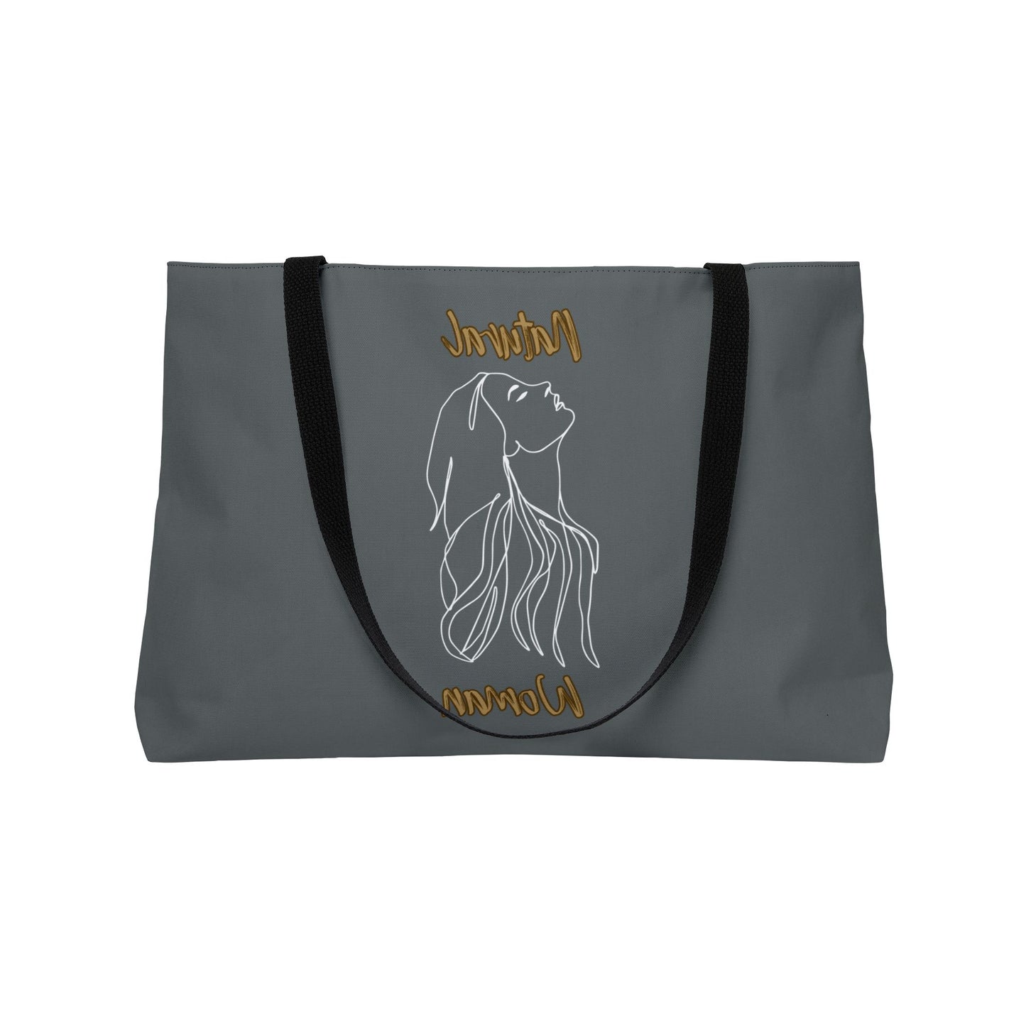 Natural Woman Appreciation (WL) WeekenderTote Bag DARK GREY