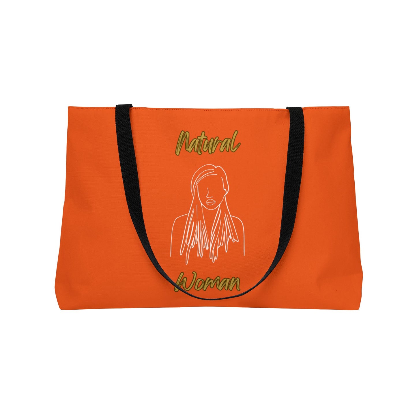 Natural Woman Content (WL) Weekender Tote Bag ORANGE