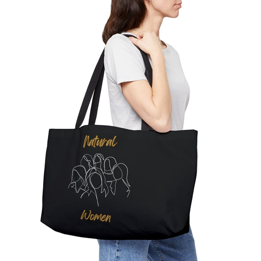 Natural Women Professionals (WL) Weekender Tote Bag BLACK