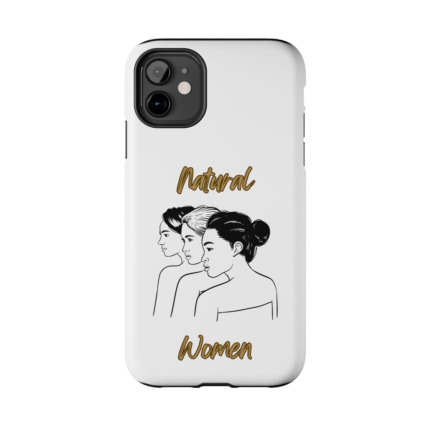 Natural Woman United Friends (BL)Tough Phone Cases WHITE