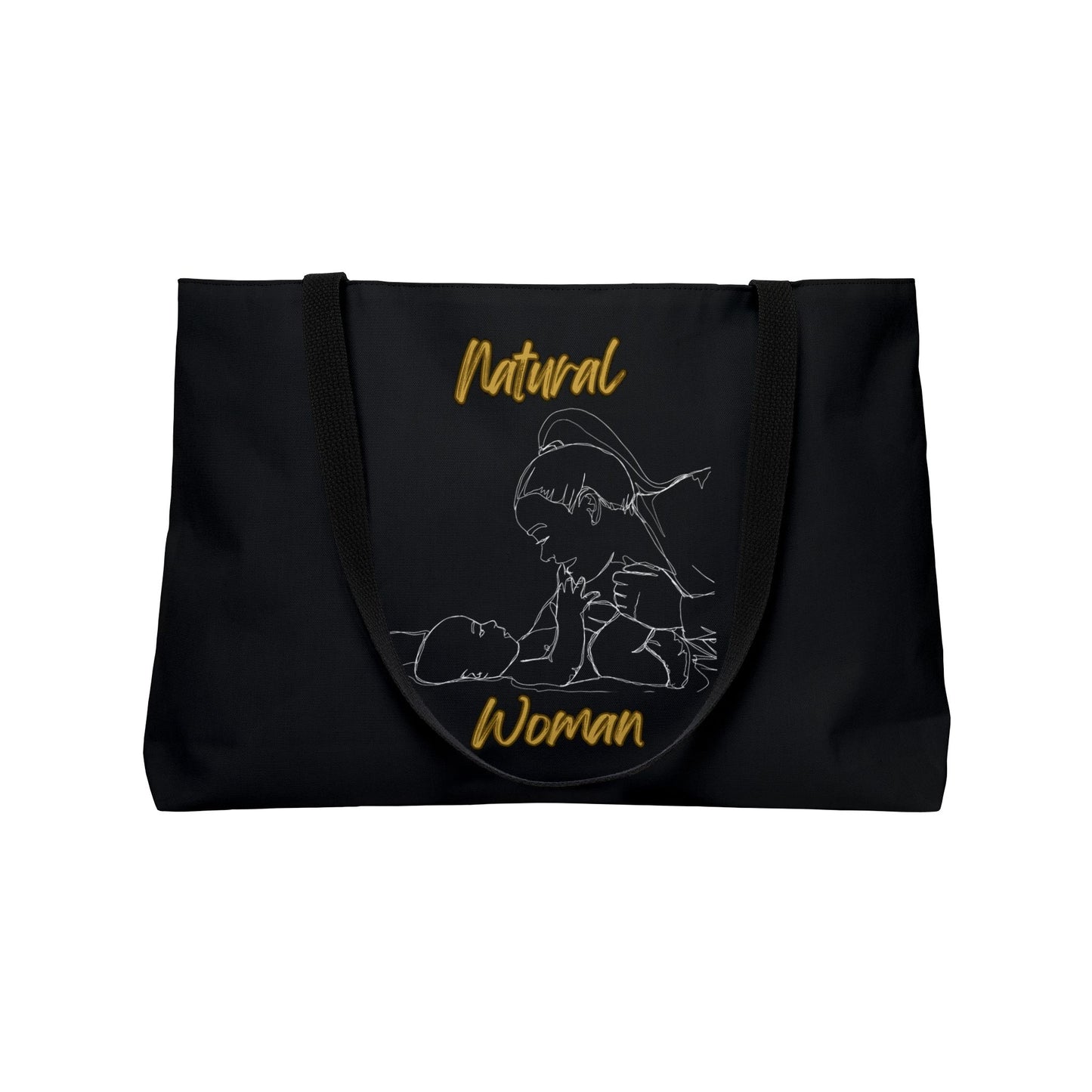 Natural Woman New Life (WL) Weekender Tote Bag BLACK