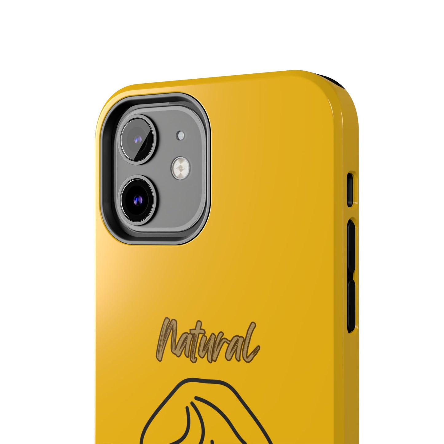 Natural Woman Modest (BL)Tough Phone Cases YELLOW