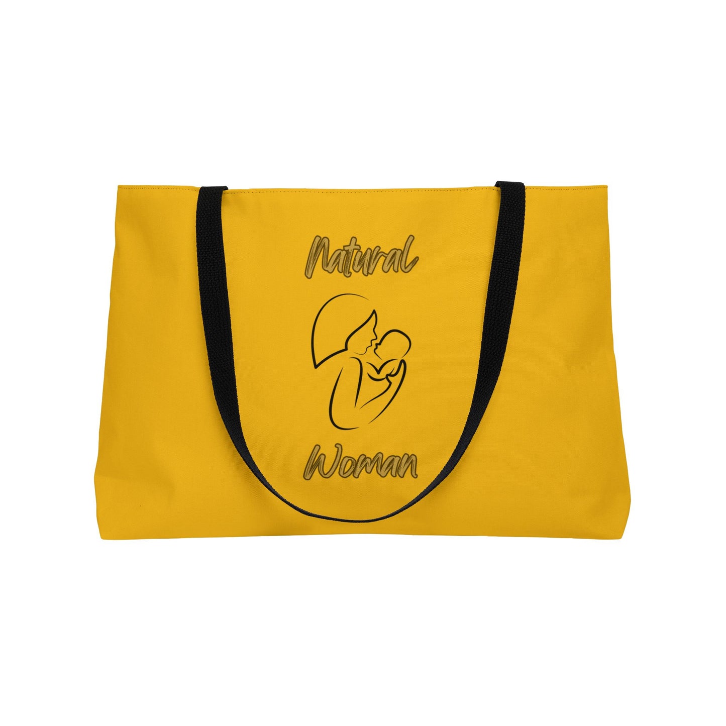 Natural Woman Long Awaited (BL) Weekender Tote Bag YELLOW