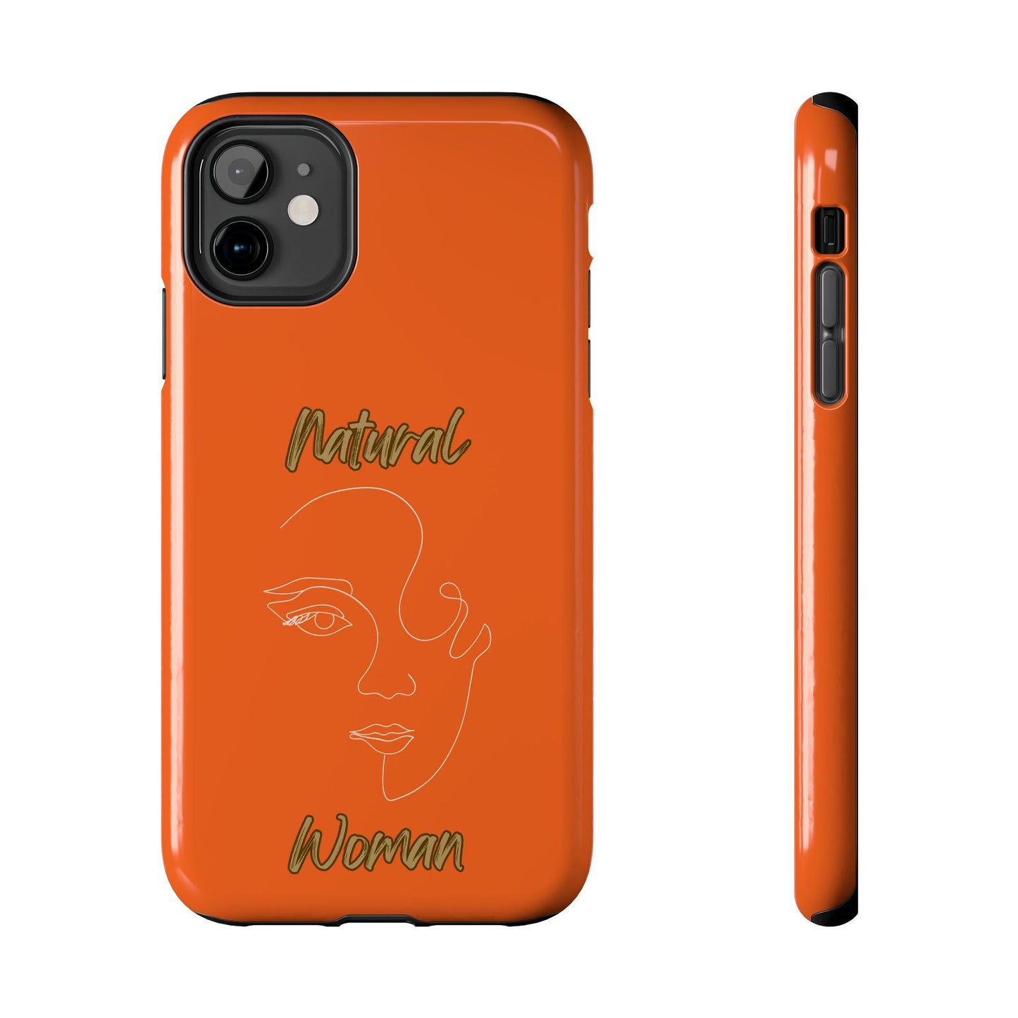 Natural Woman Looking (WL) Tough Phone Cases ORANGE