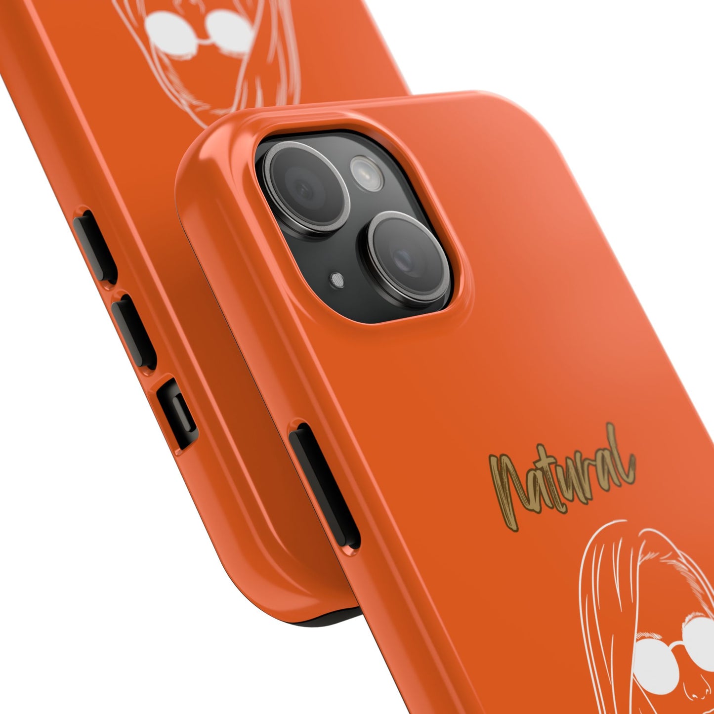 Natural Woman Shades (WL)Tough Phone Cases ORANGE