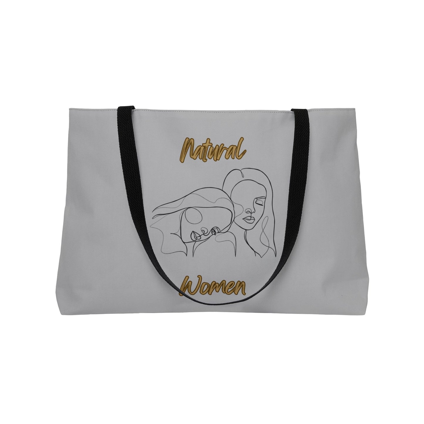 Natural Women Sisters (BL) Weekender Tote Bag LIGHT GREY
