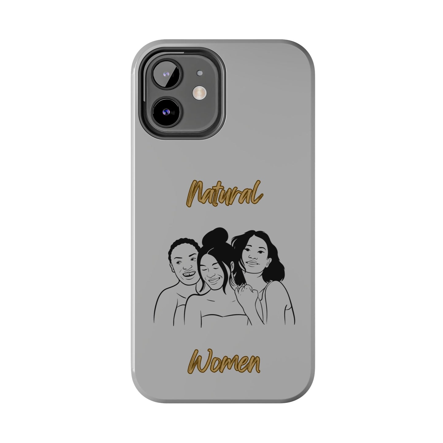 Natural Women Laughing Friends (BL)Tough Phone Cases LIGHT GREY