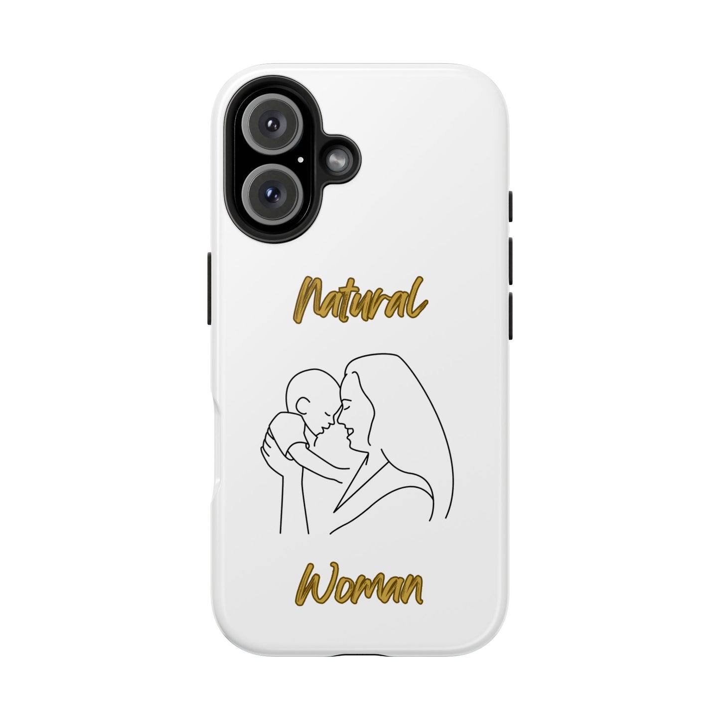 Natural Woman Joy (BL) Tough Phone Cases WHITE