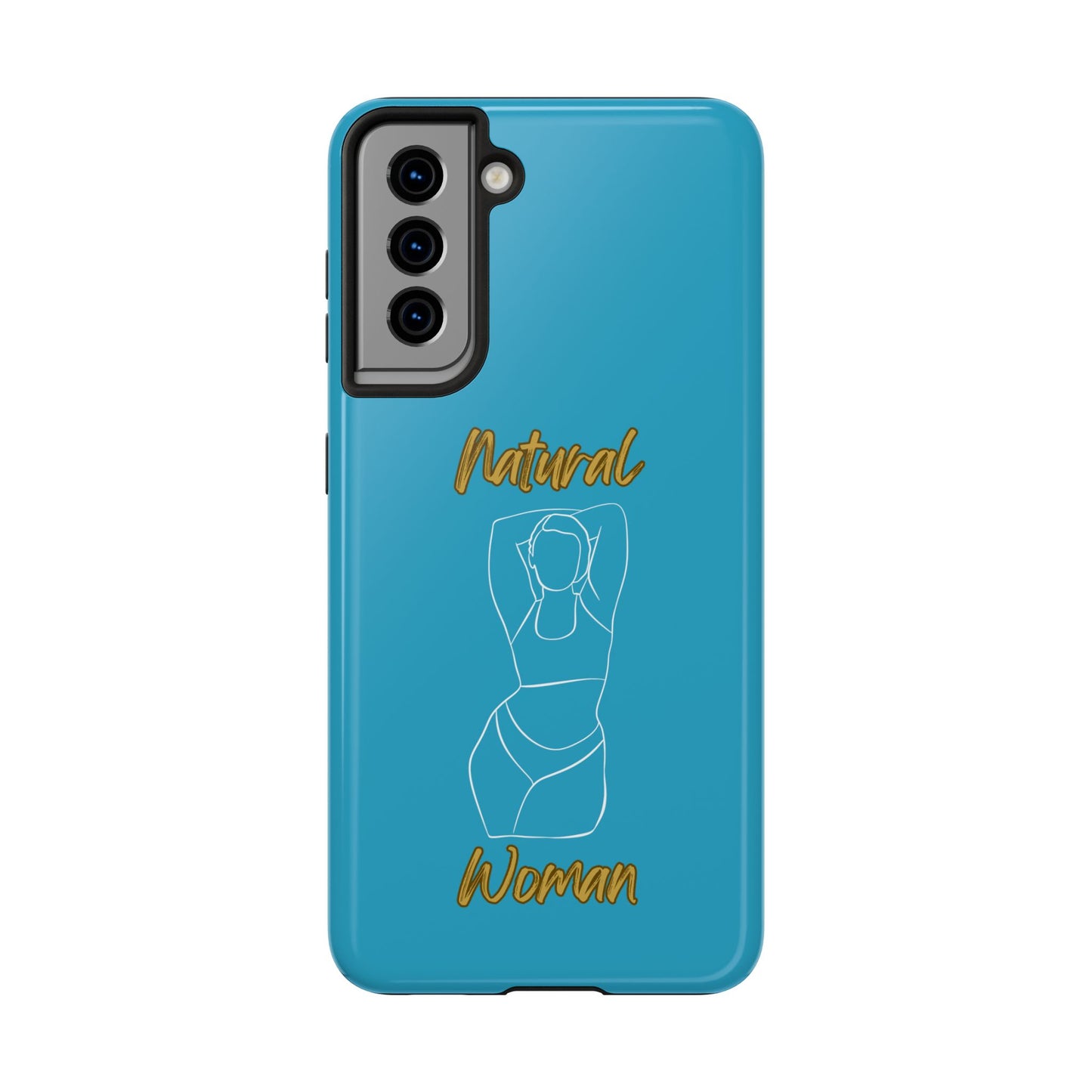 Natural Woman I Love Me (WL)Tough Phone Cases TURQUOISE