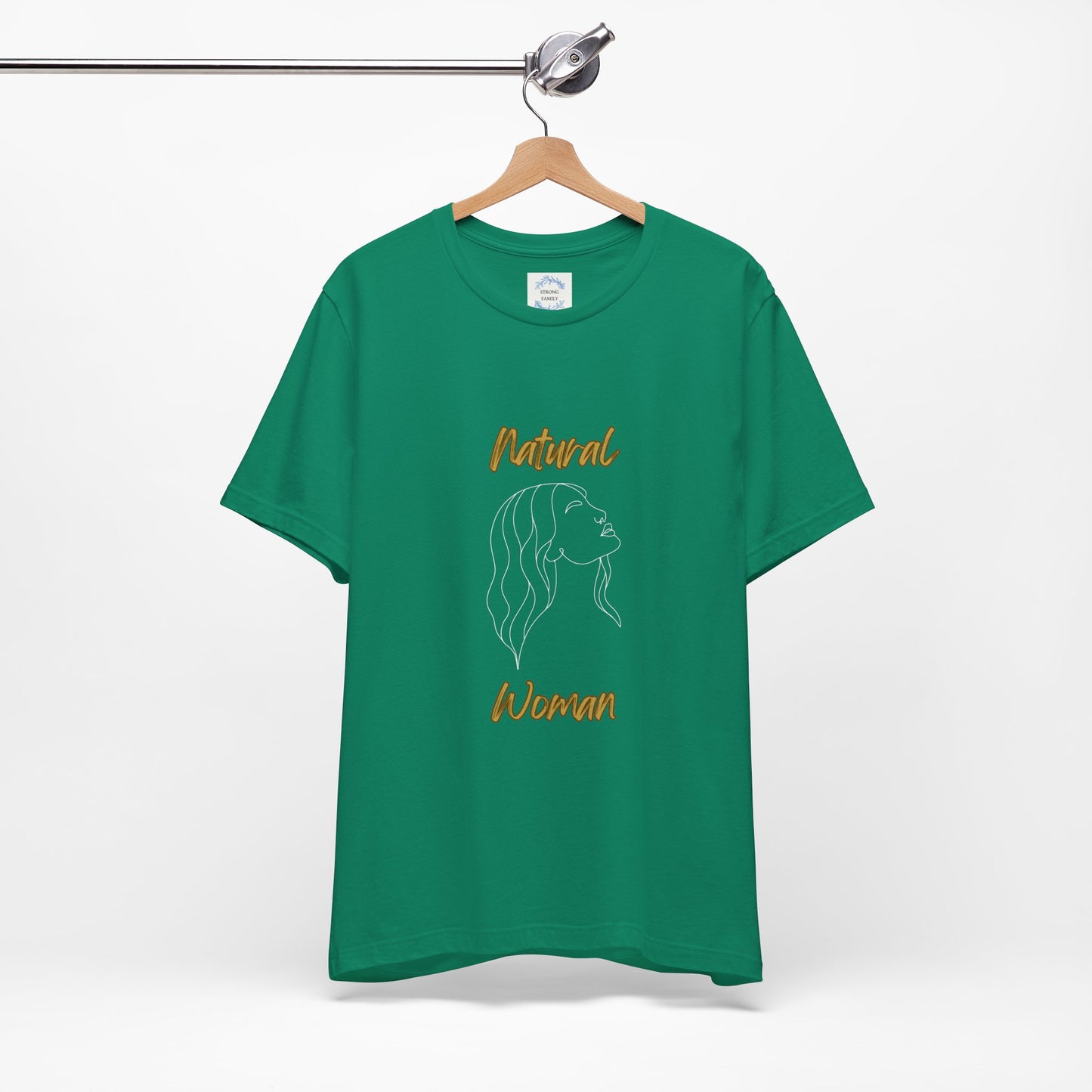 Natural Woman Breeze on Face (WL) Short Sleeve T-Shirt