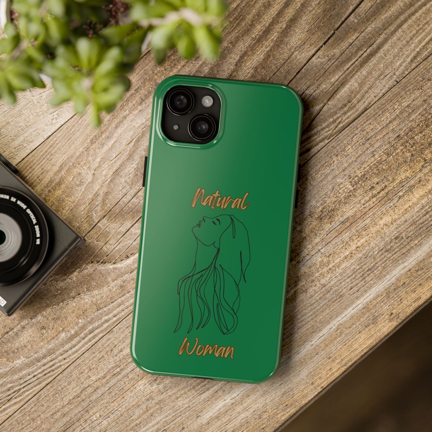 Natural Woman Appreciation (BL) Tough Phone Cases DARK GREEN