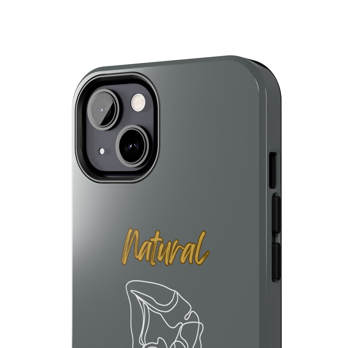 Natural Woman Flexible (WL)Tough Phone Cases DARK GREY
