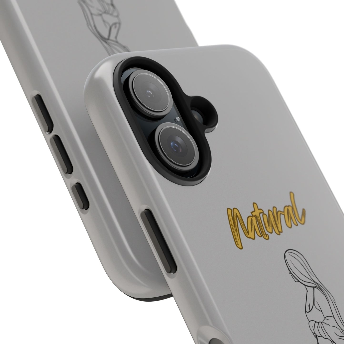 Natural Woman Expecting (BL)Tough Phone Cases LIGHT GREY
