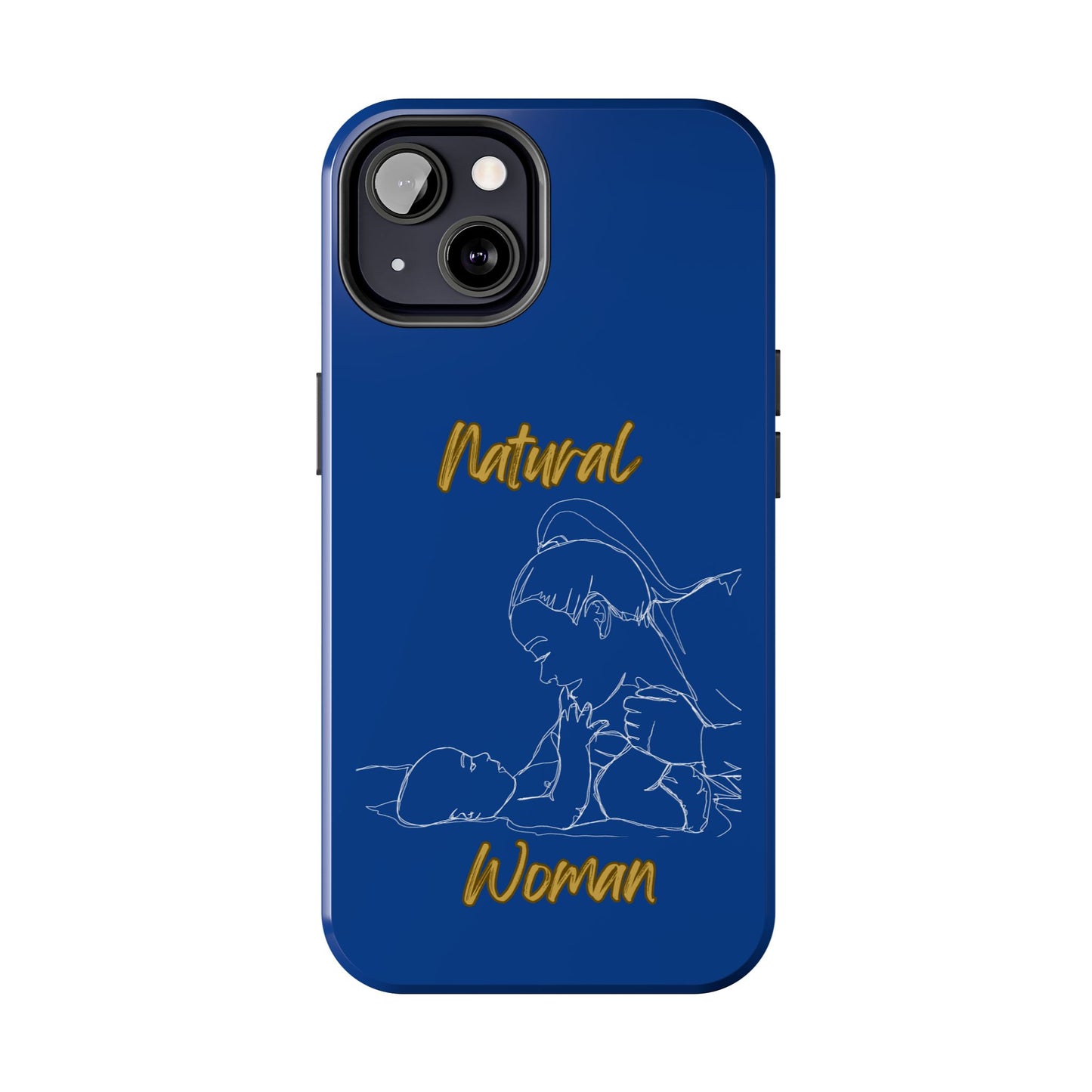 Natural Woman New Life (WL)Tough Phone Cases DARK BLUE
