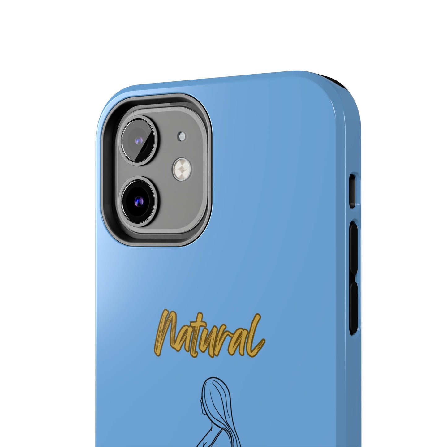 Natural Woman Expecting (BL)Tough Phone Cases LIGHT BLUE