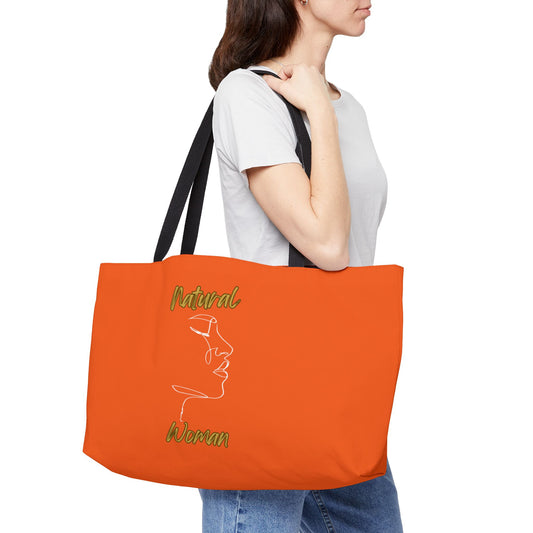Natural Woman Timeless (WL) Weekender Tote Bag ORANGE