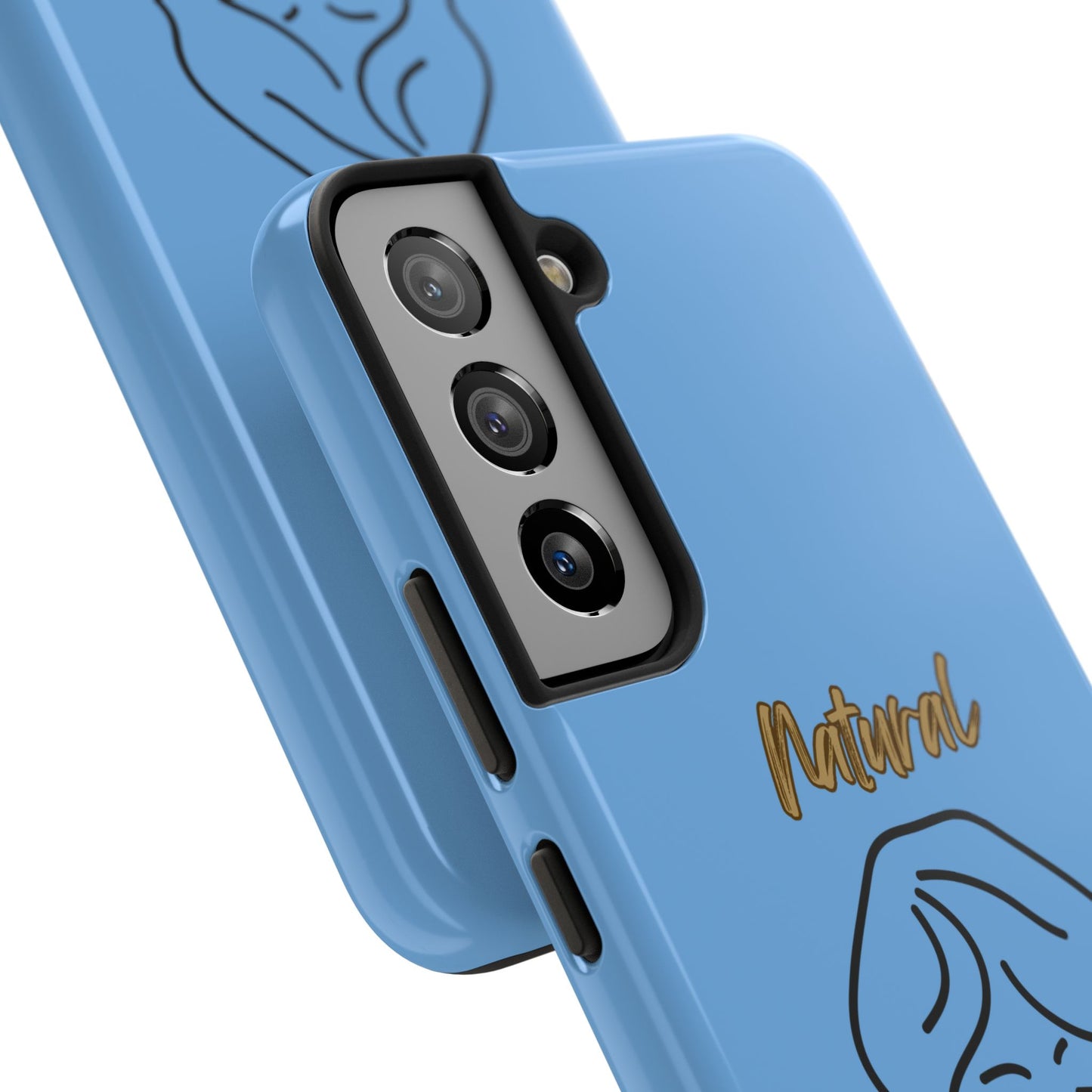 Natural Woman Modest (BL)Tough Phone Cases LIGHT BLUE