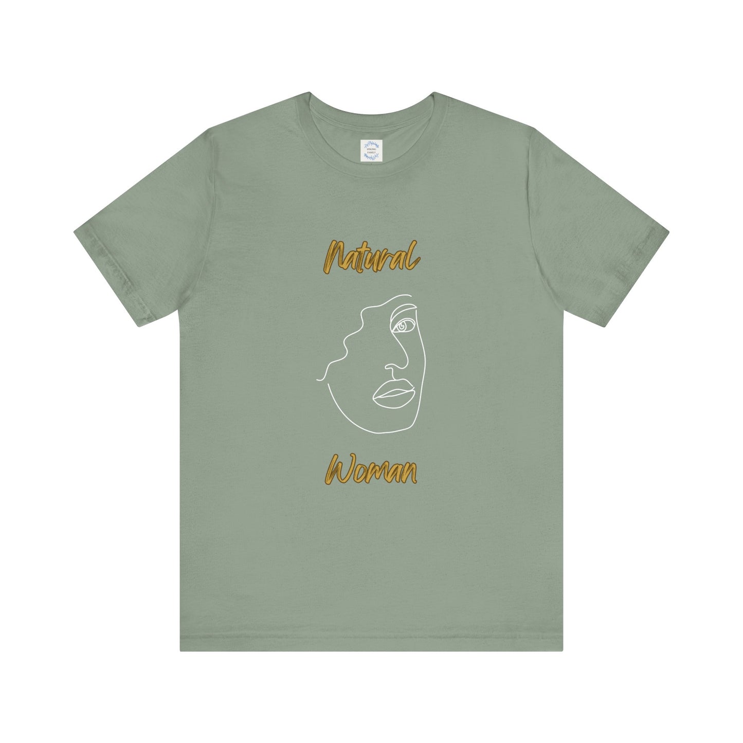 Natural Woman Peekaboo (WL) Short Sleeve T-Shirt