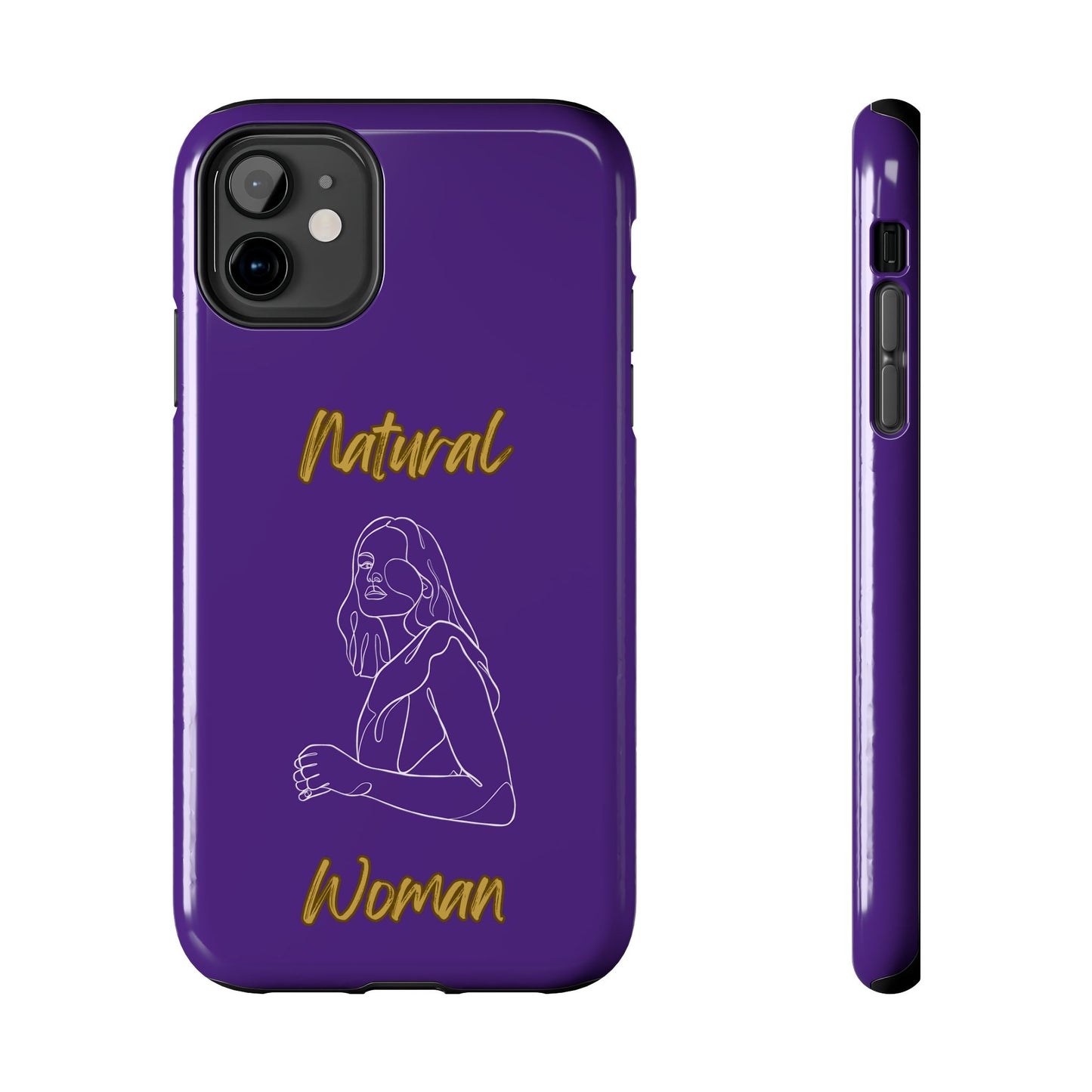 Natural Woman Care Free (WL)Tough Phone Cases PURPLE