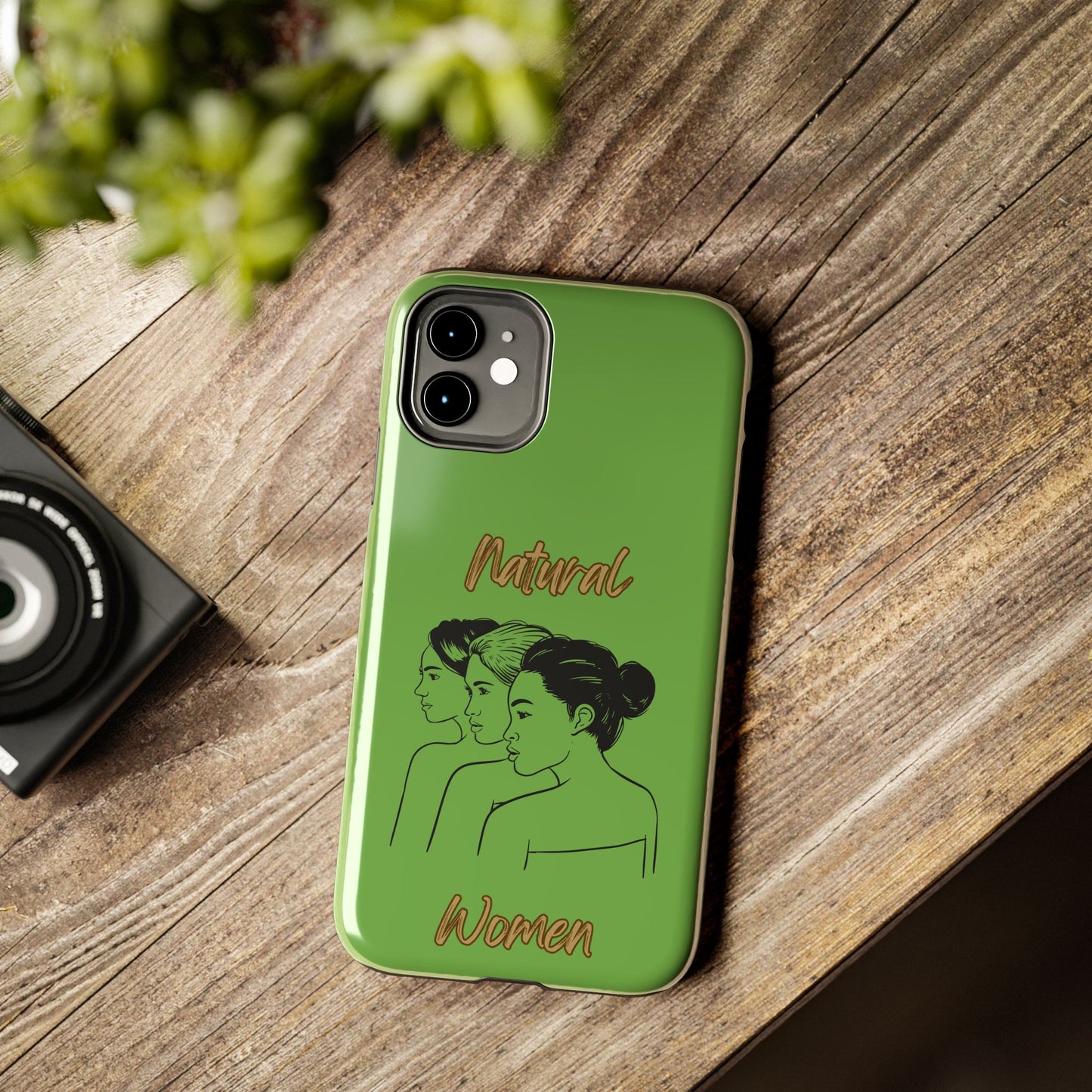 Natural Woman United Friends (BL)Tough Phone Cases GREEN