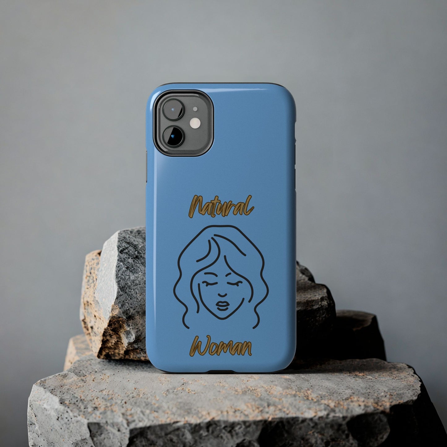 Natural Woman Modest (BL)Tough Phone Cases LIGHT BLUE