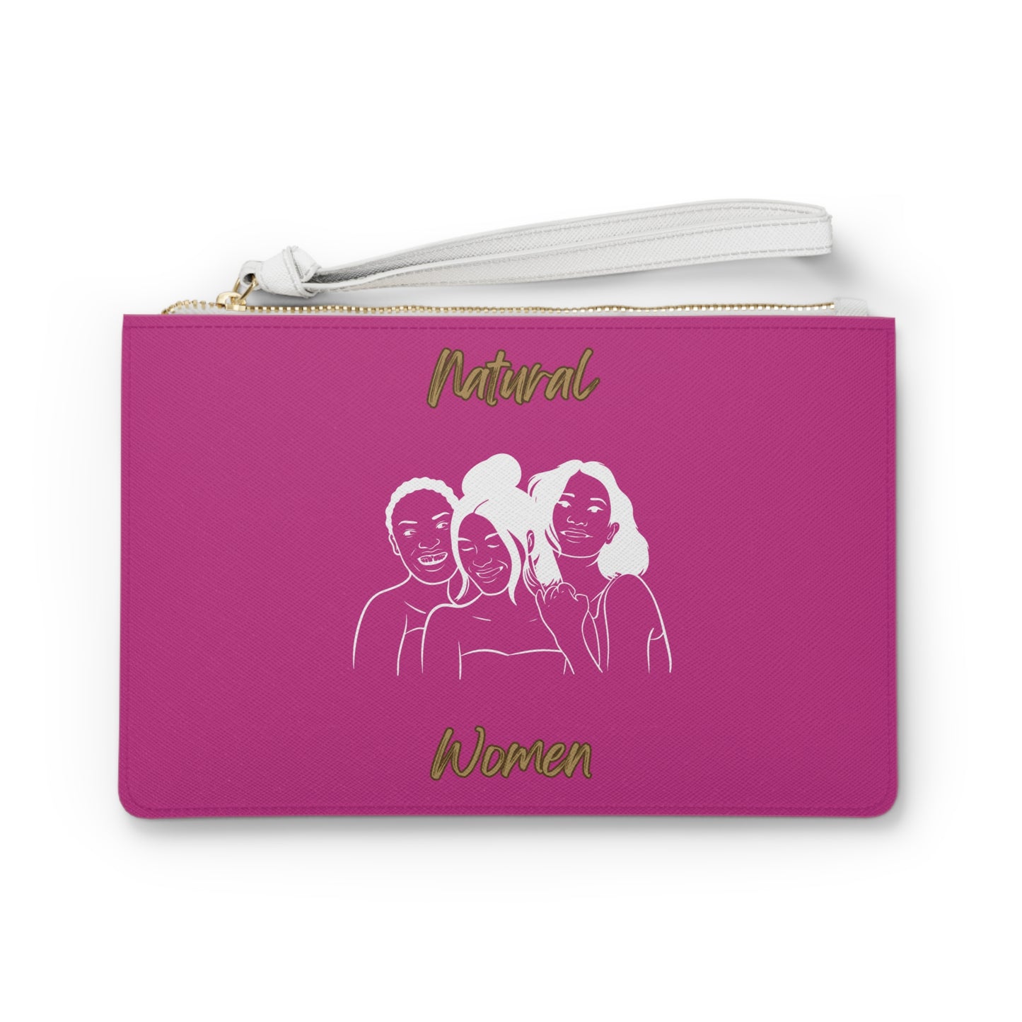 Natural Women Laughing Friends (WL) Clutch Bag PINK